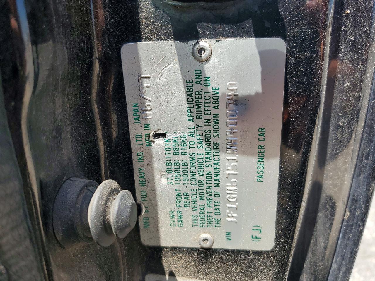1998 SUBARU IMPREZA