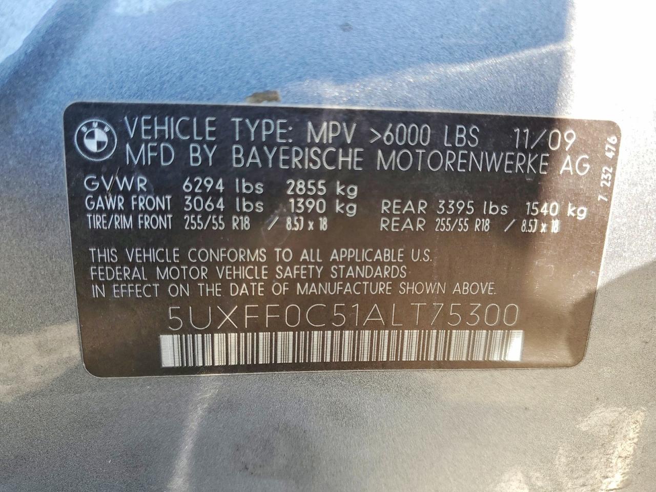 2010 BMW X5