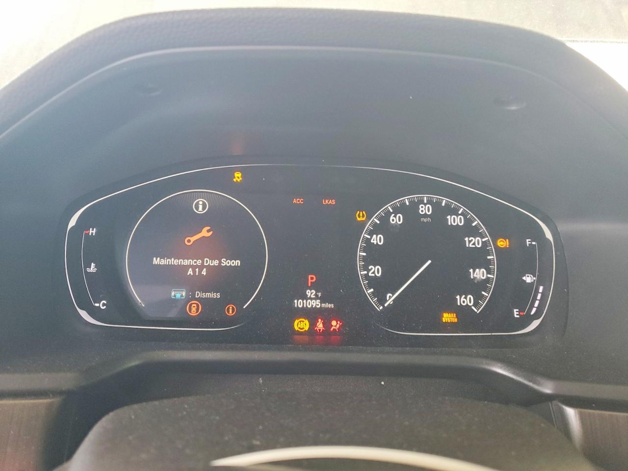 2018 HONDA ACCORD