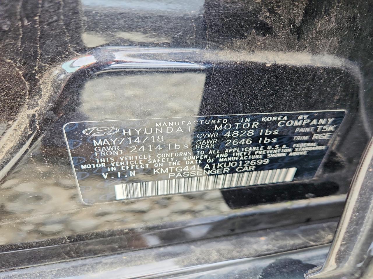 2019 GENESIS G70