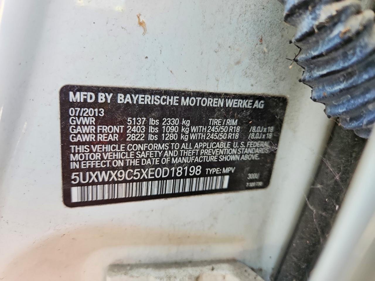 2014 BMW X3