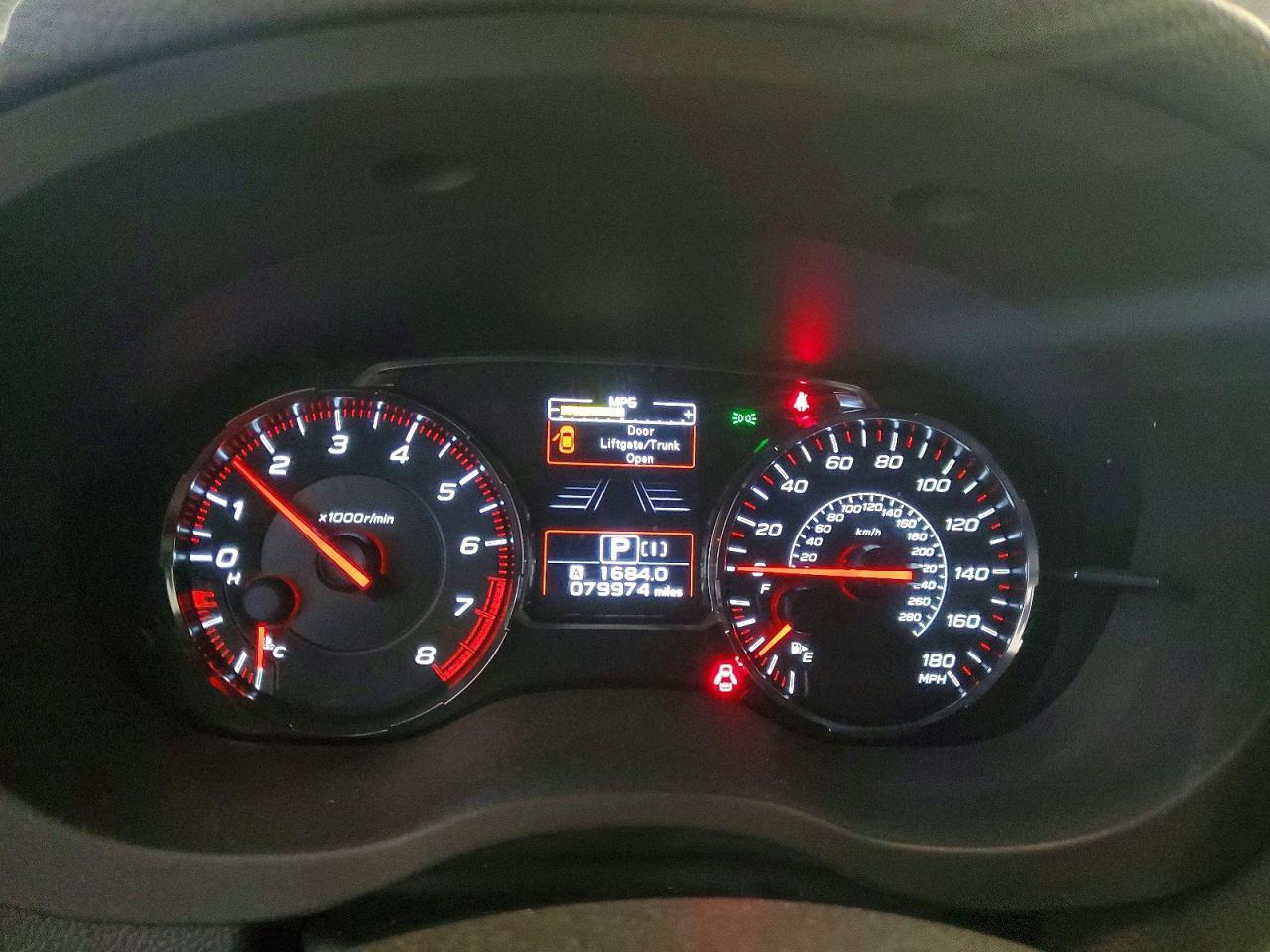 2020 SUBARU WRX