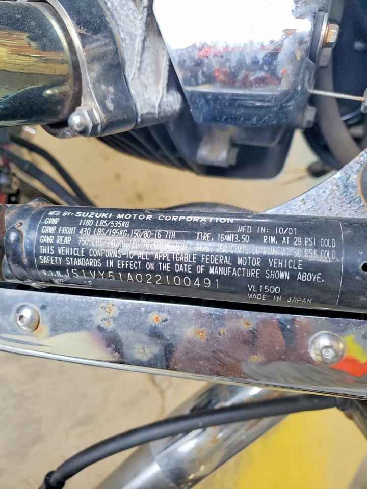 2002 SUZUKI VL1500