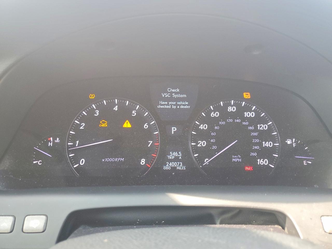 2007 LEXUS LS 460