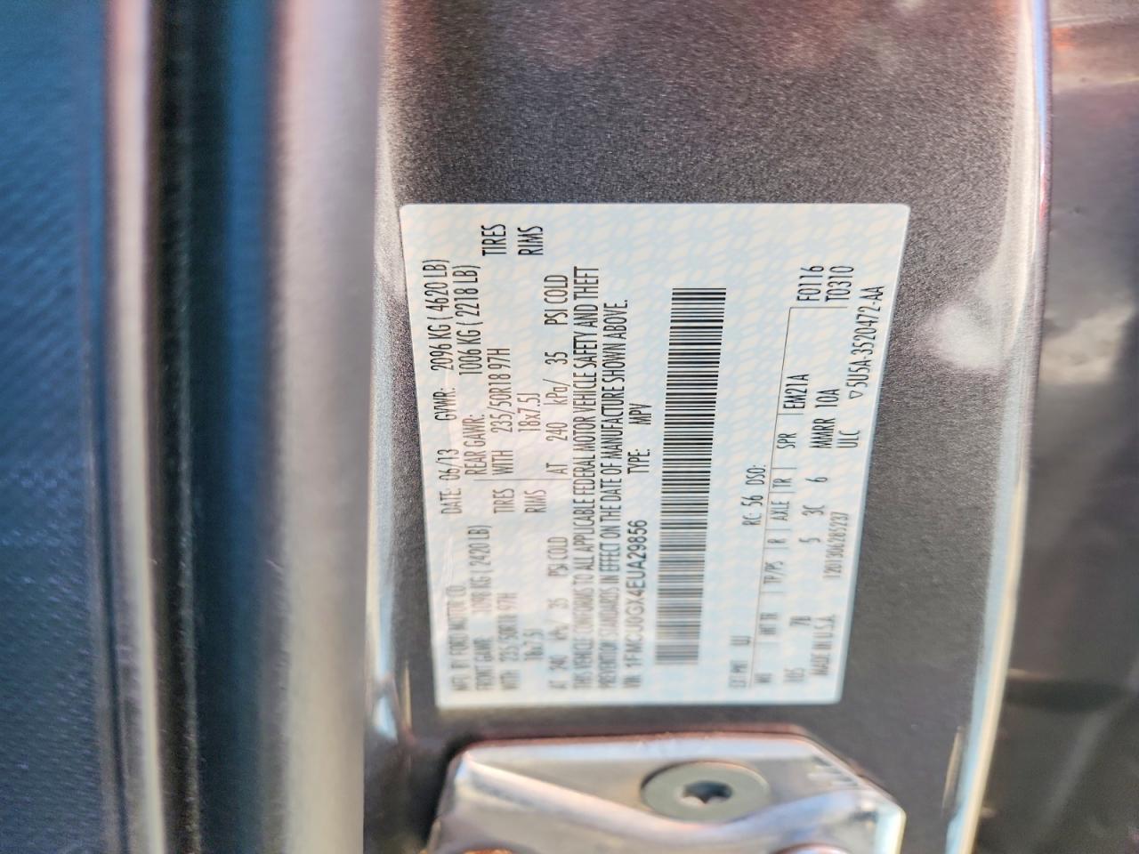 2014 FORD ESCAPE
