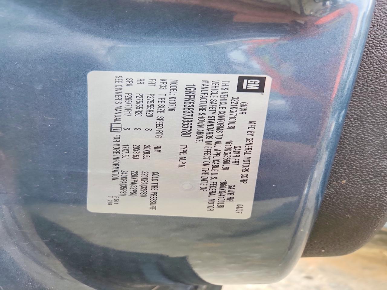 2007 GMC Yukon