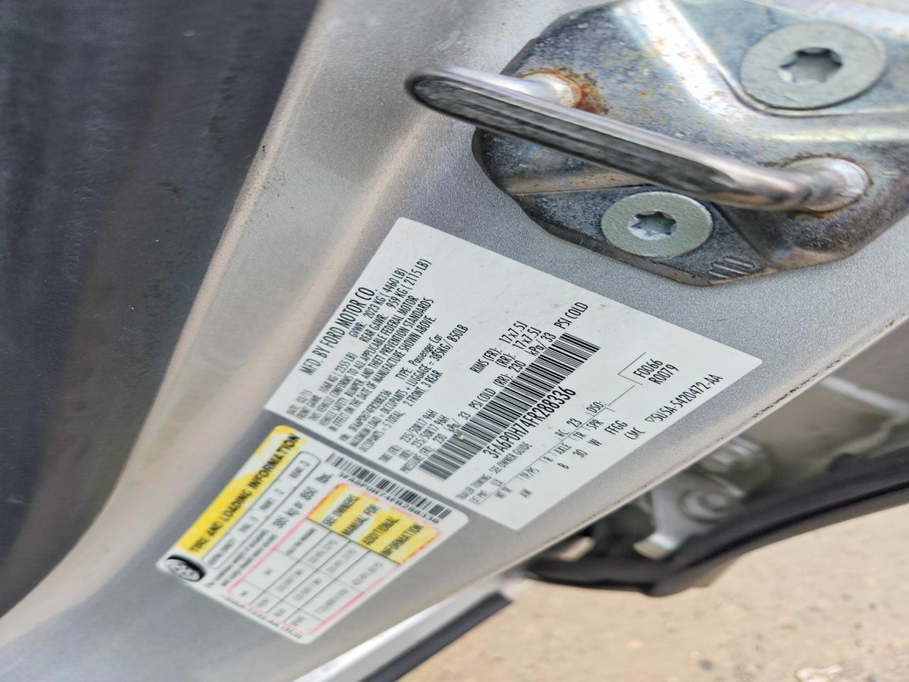 2015 FORD FUSION