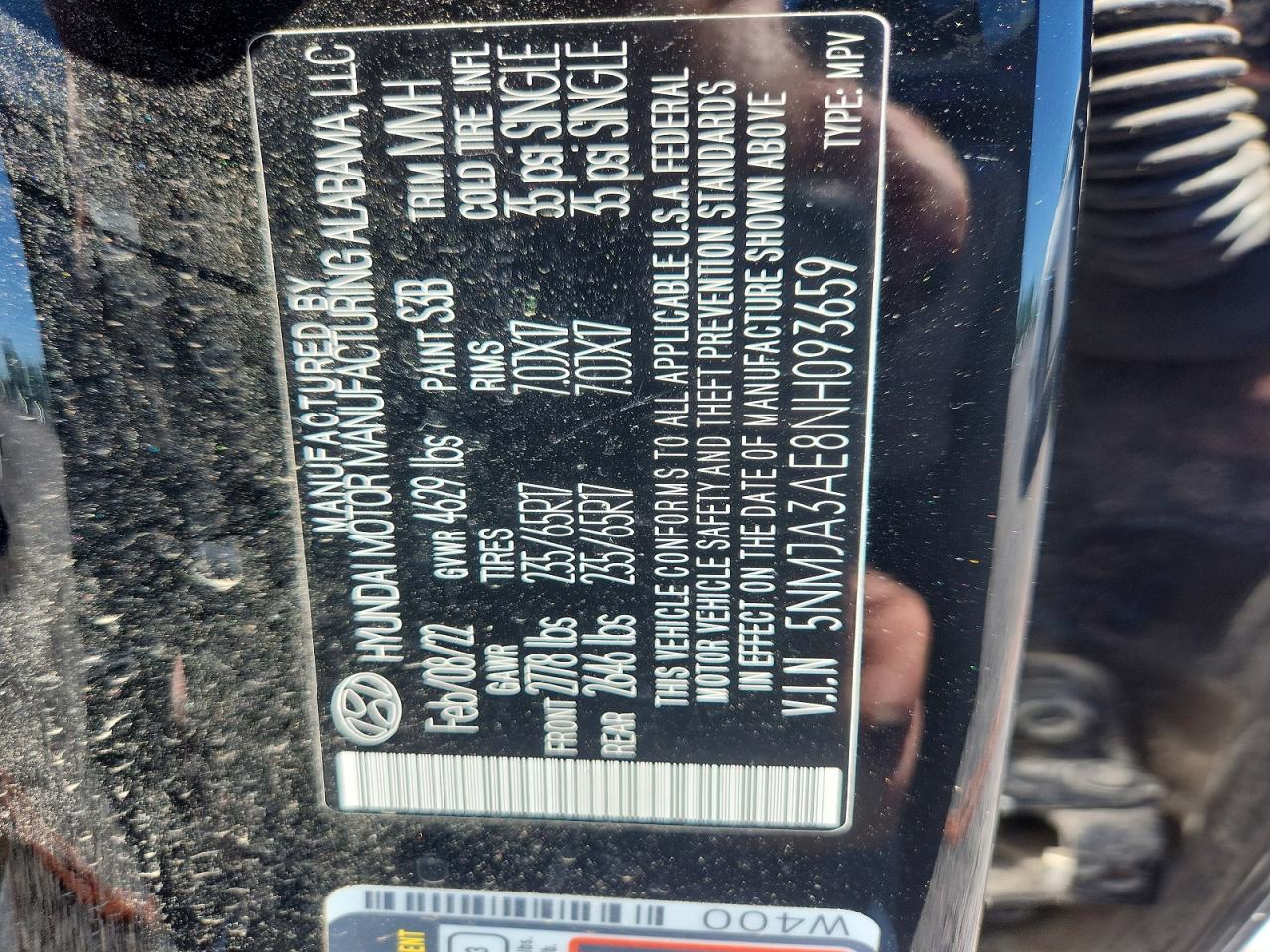 2022 HYUNDAI TUCSON