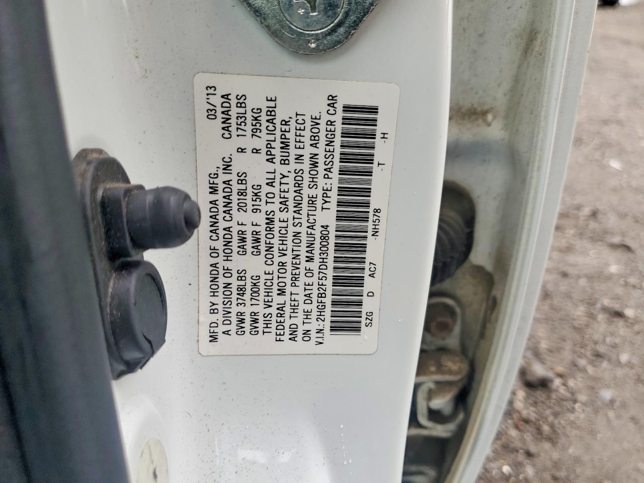 2013 HONDA CIVIC