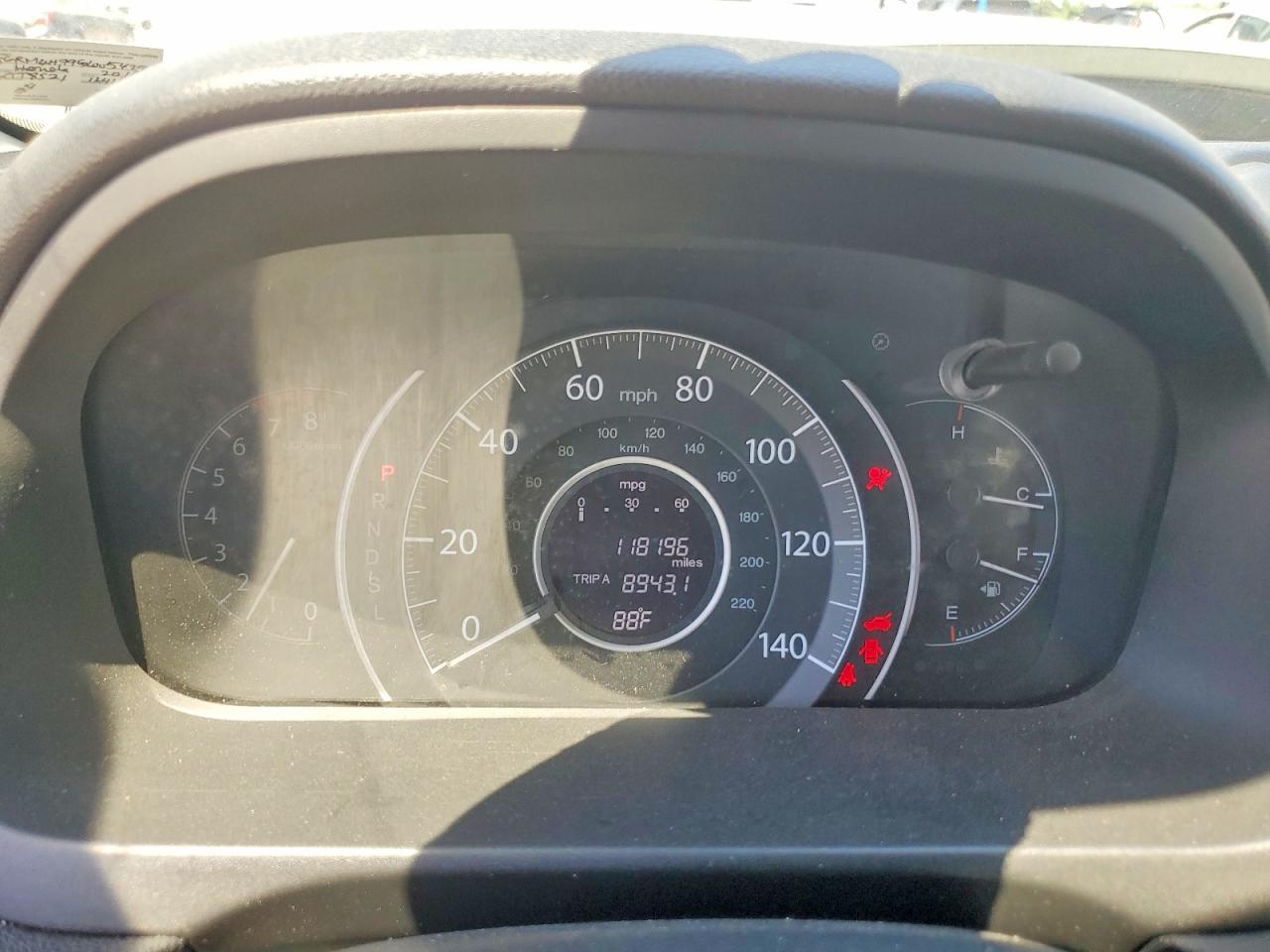 2016 HONDA CR-V