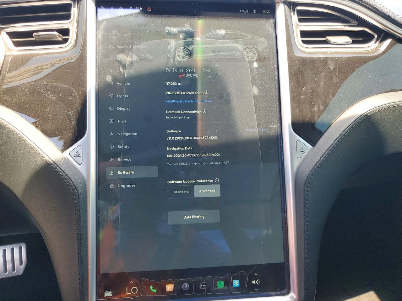 2013 TESLA MODEL S