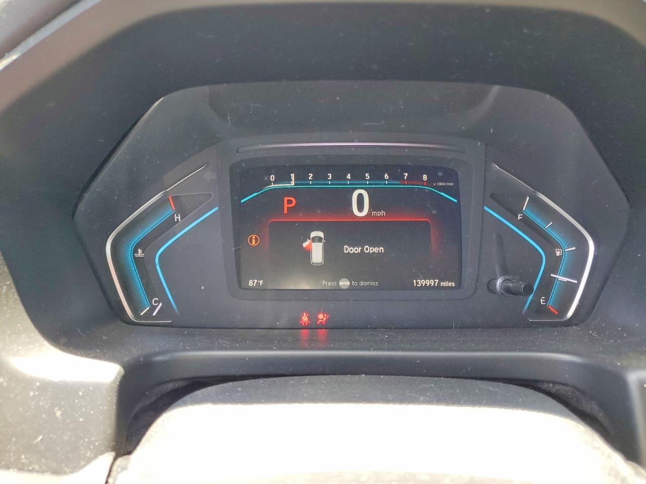 2019 HONDA ODYSSEY