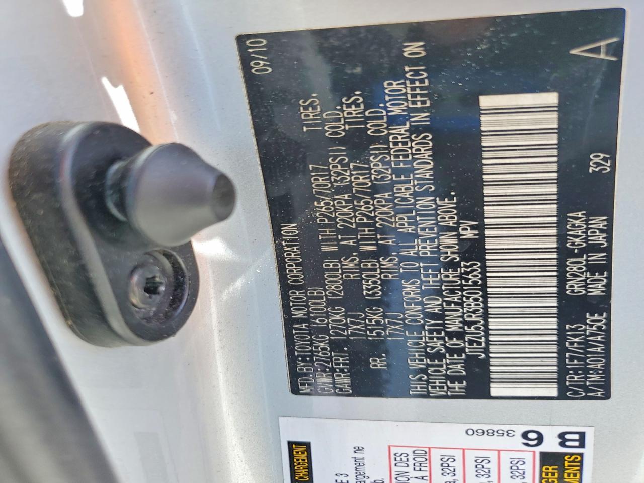 2011 TOYOTA 4Runner