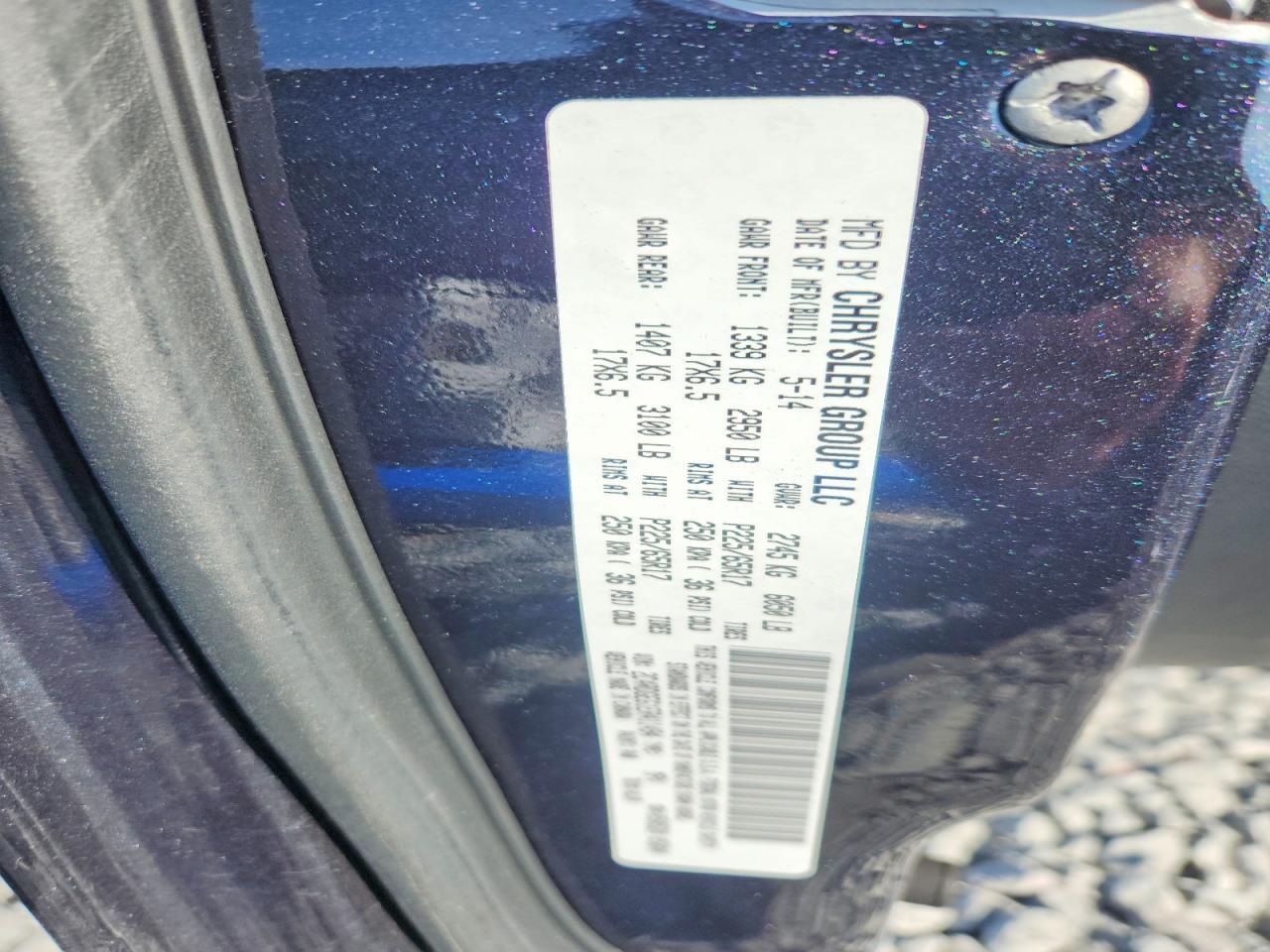 2014 DODGE GRAND CARAVAN