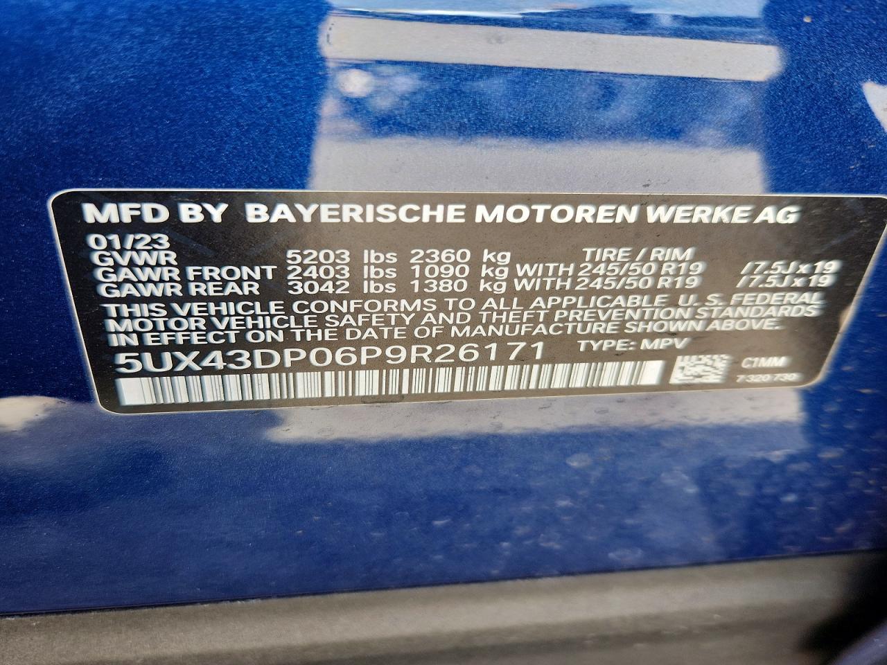 2023 BMW X3