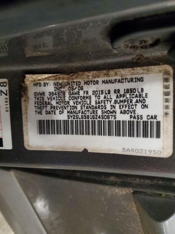 2006 PONTIAC VIBE