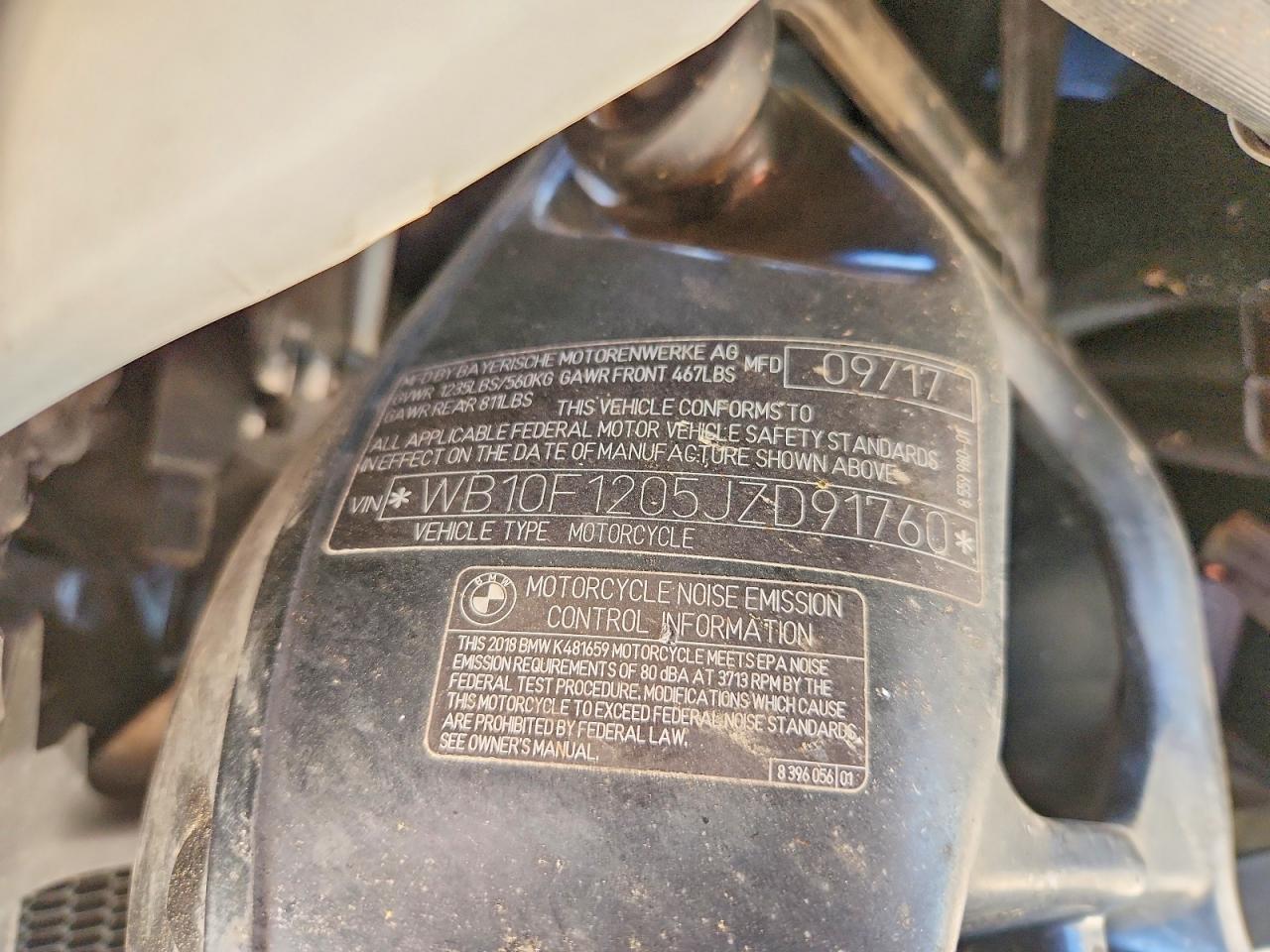 2018 BMW K 1600