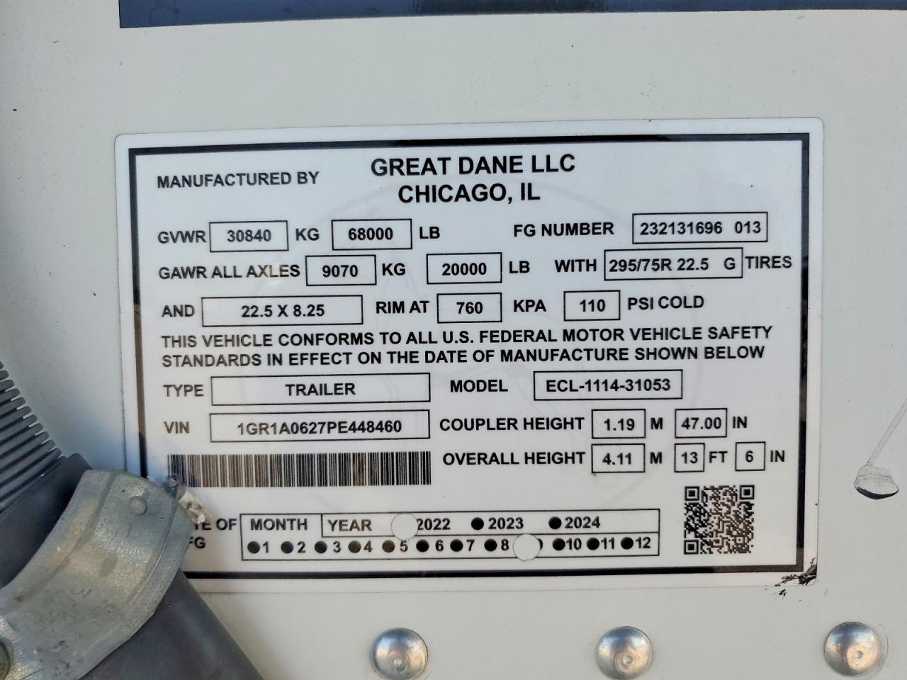 2023 GREAT DANE TRAILERS trailer