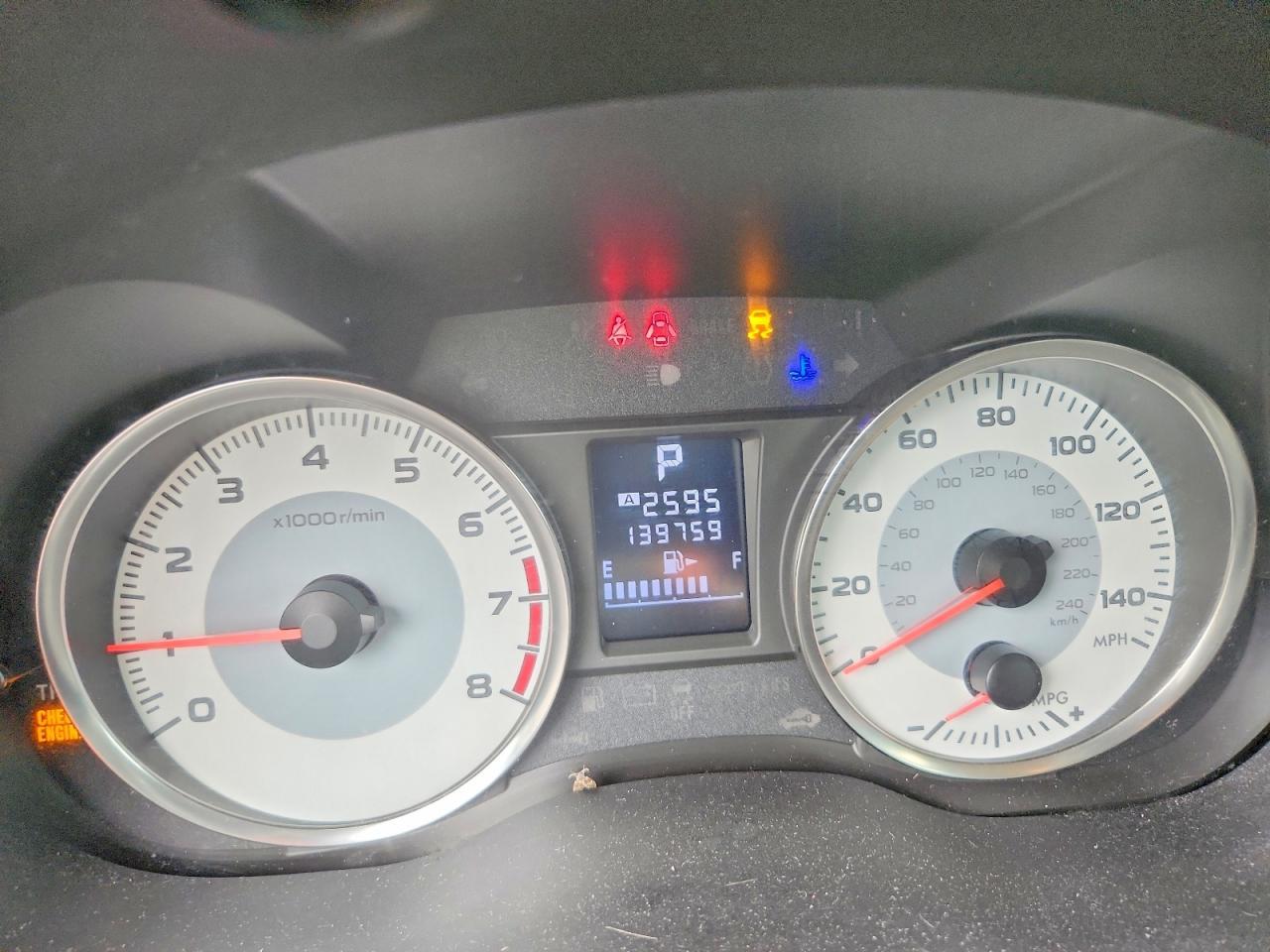 2012 SUBARU IMPREZA