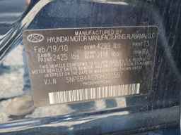 2011 HYUNDAI SONATA