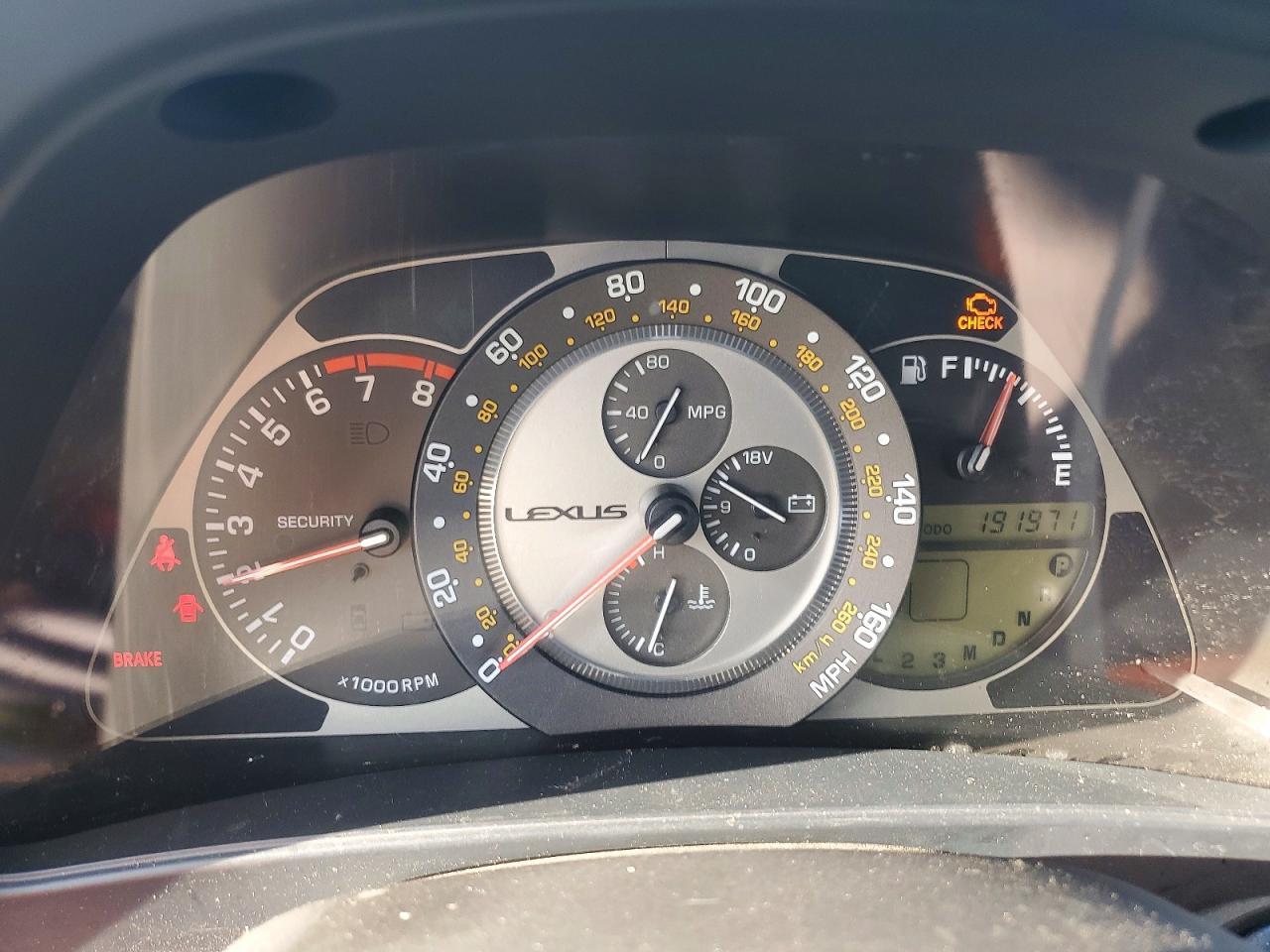2004 LEXUS IS 300