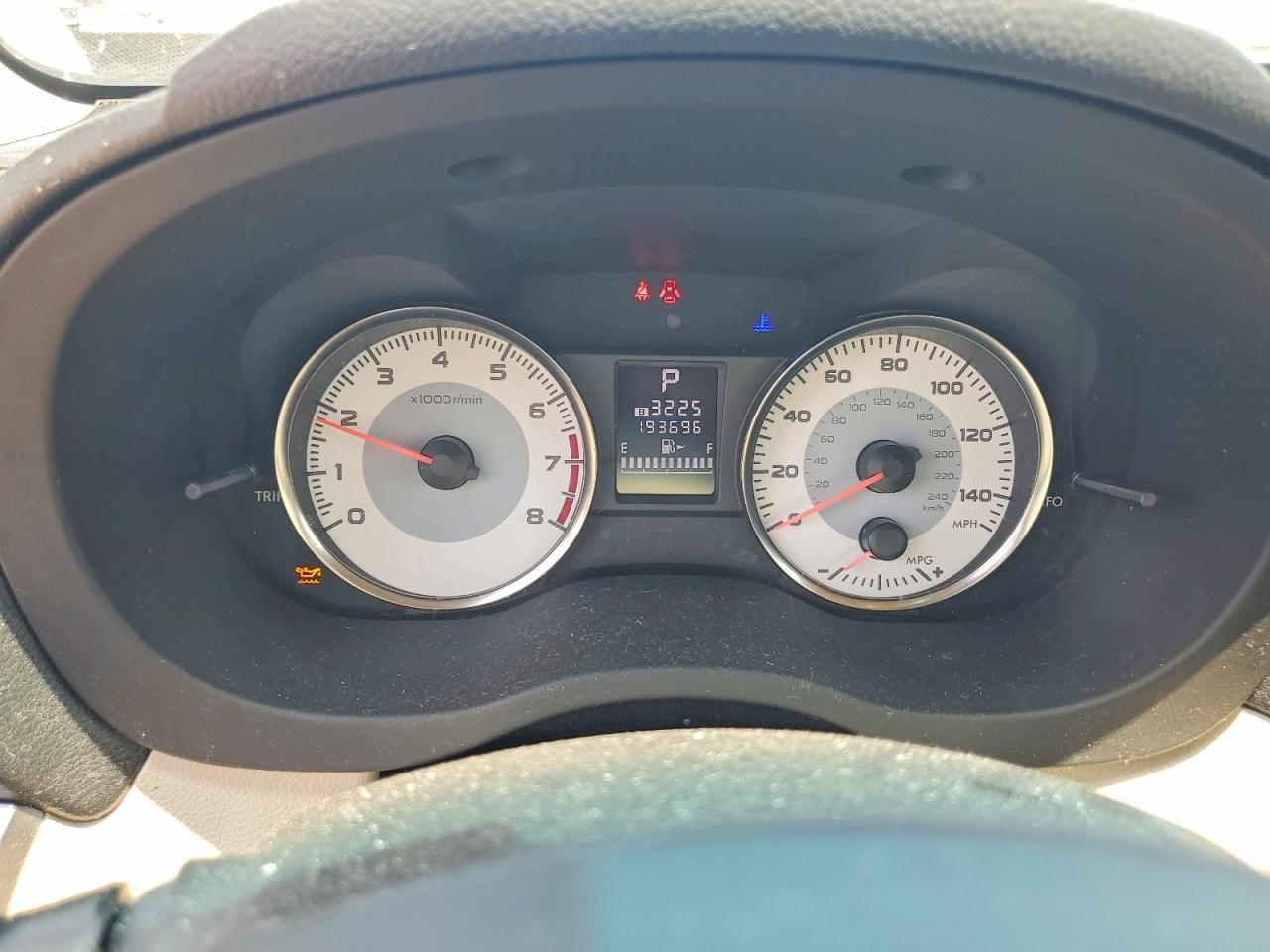 2012 SUBARU IMPREZA