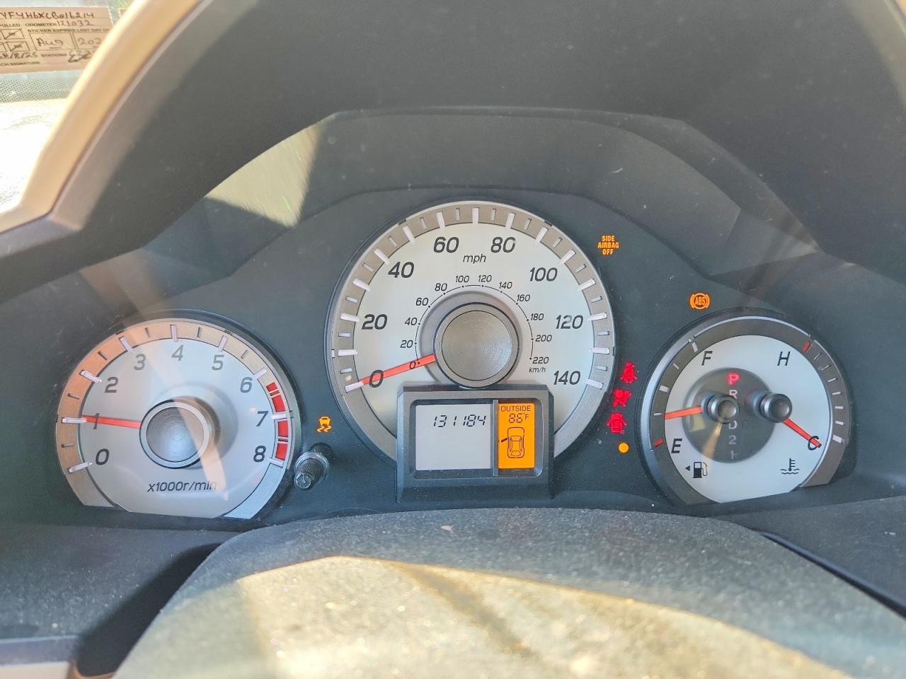 2012 HONDA PILOT
