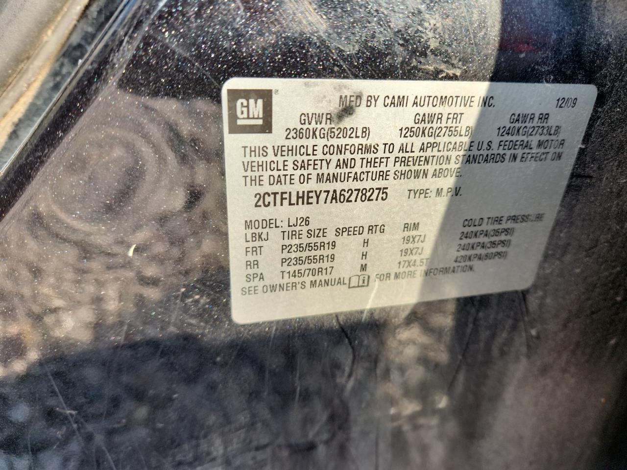 2010 GMC Terrain
