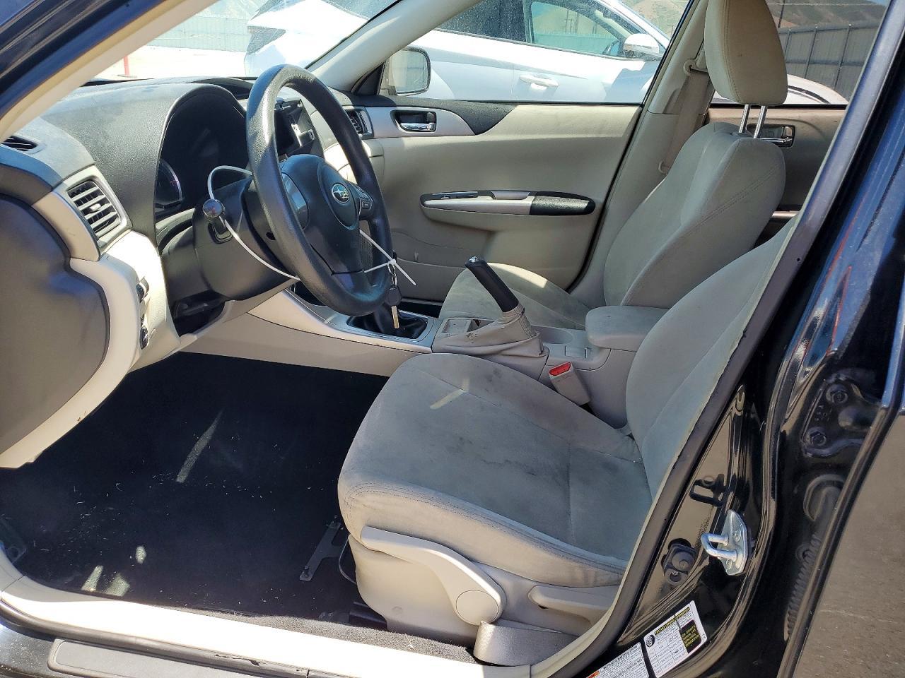 2009 SUBARU IMPREZA