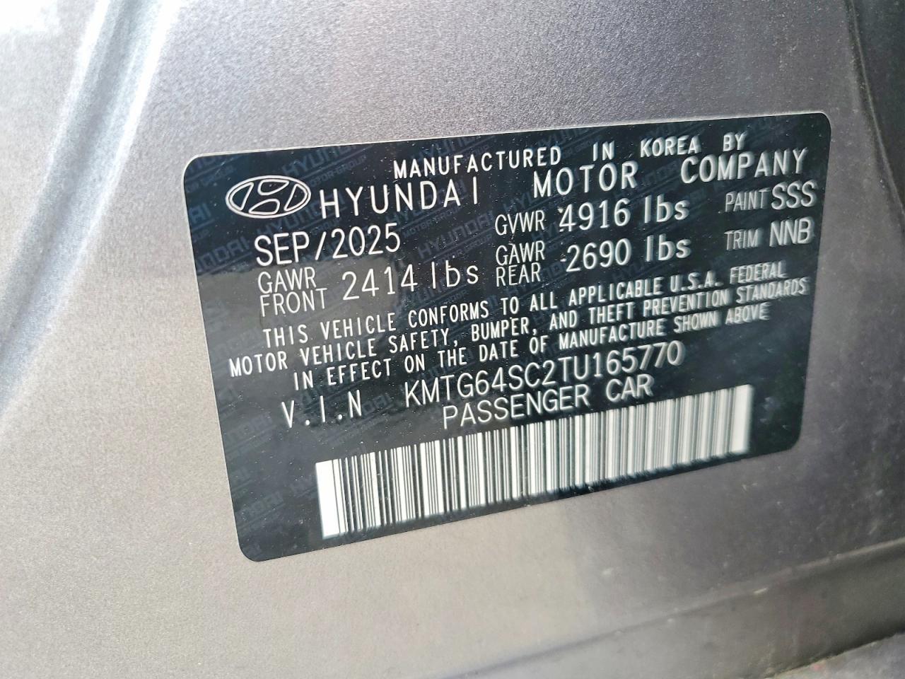 2026 GENESIS G70