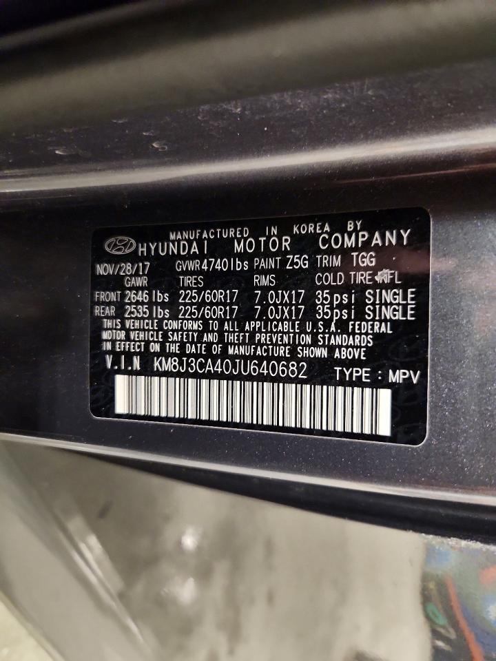 2018 HYUNDAI TUCSON