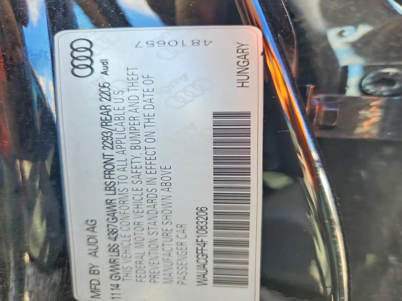 2015 AUDI A3
