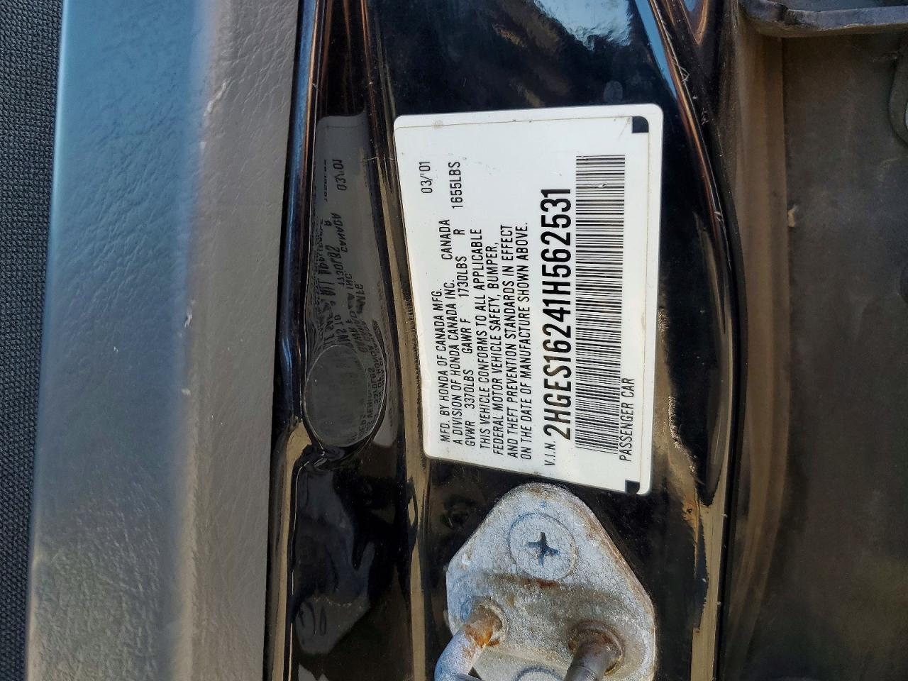 2001 HONDA CIVIC