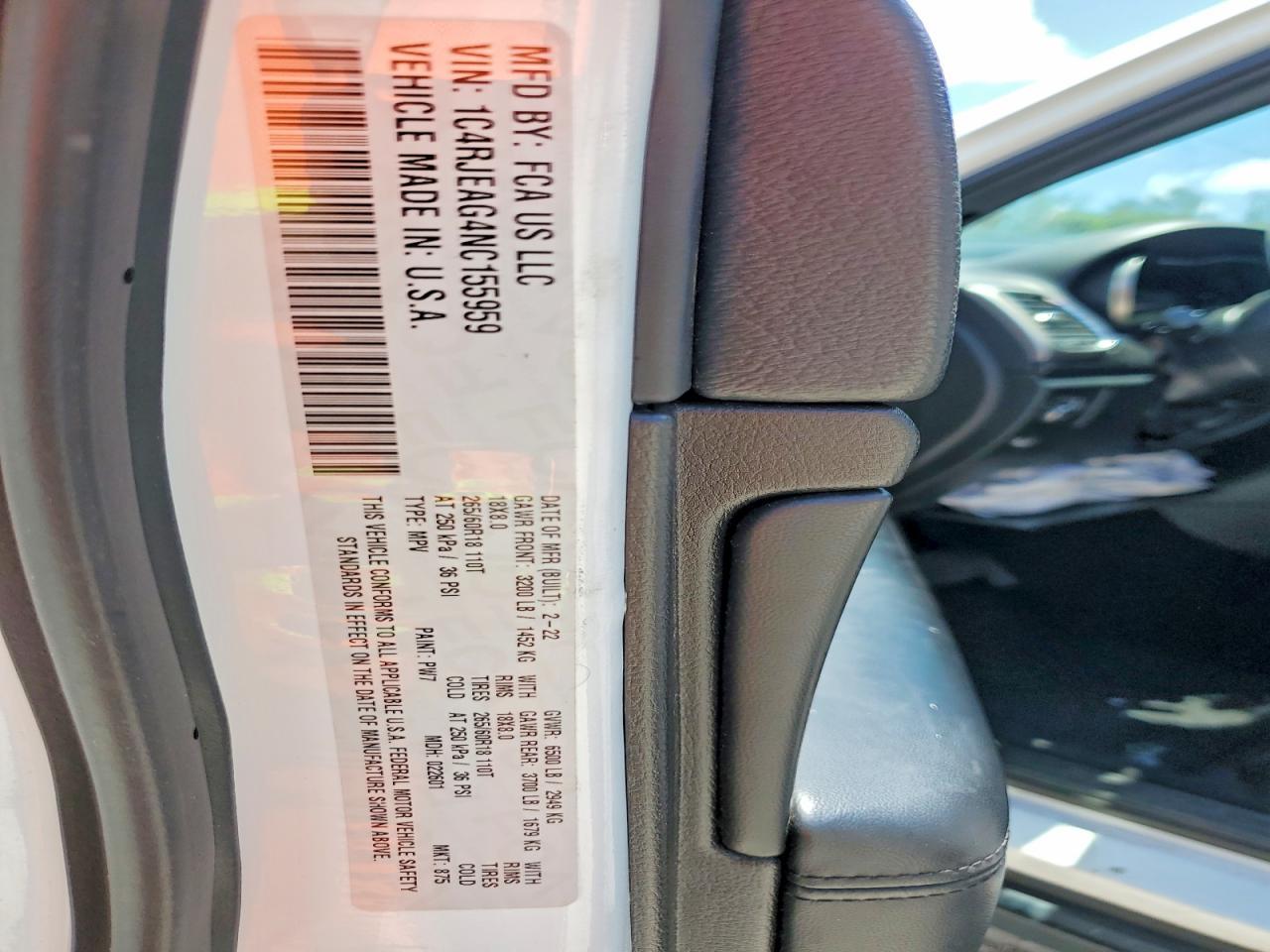 2022 JEEP Grand Cherokee