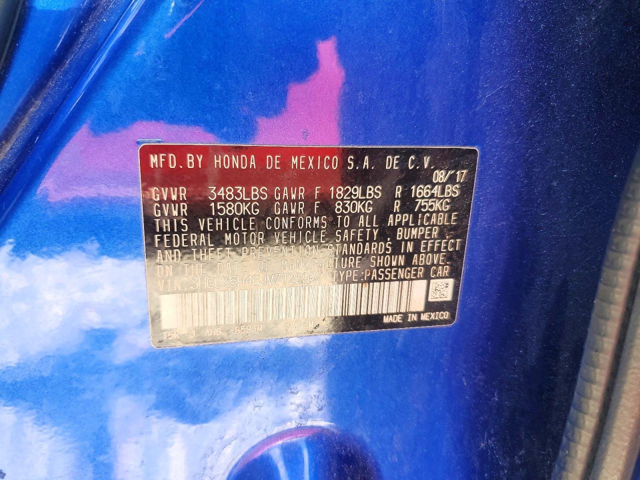 2018 HONDA FIT
