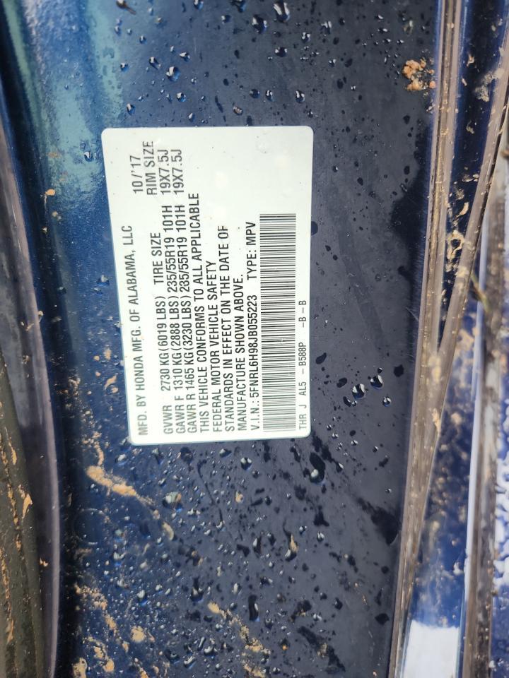 2018 HONDA ODYSSEY