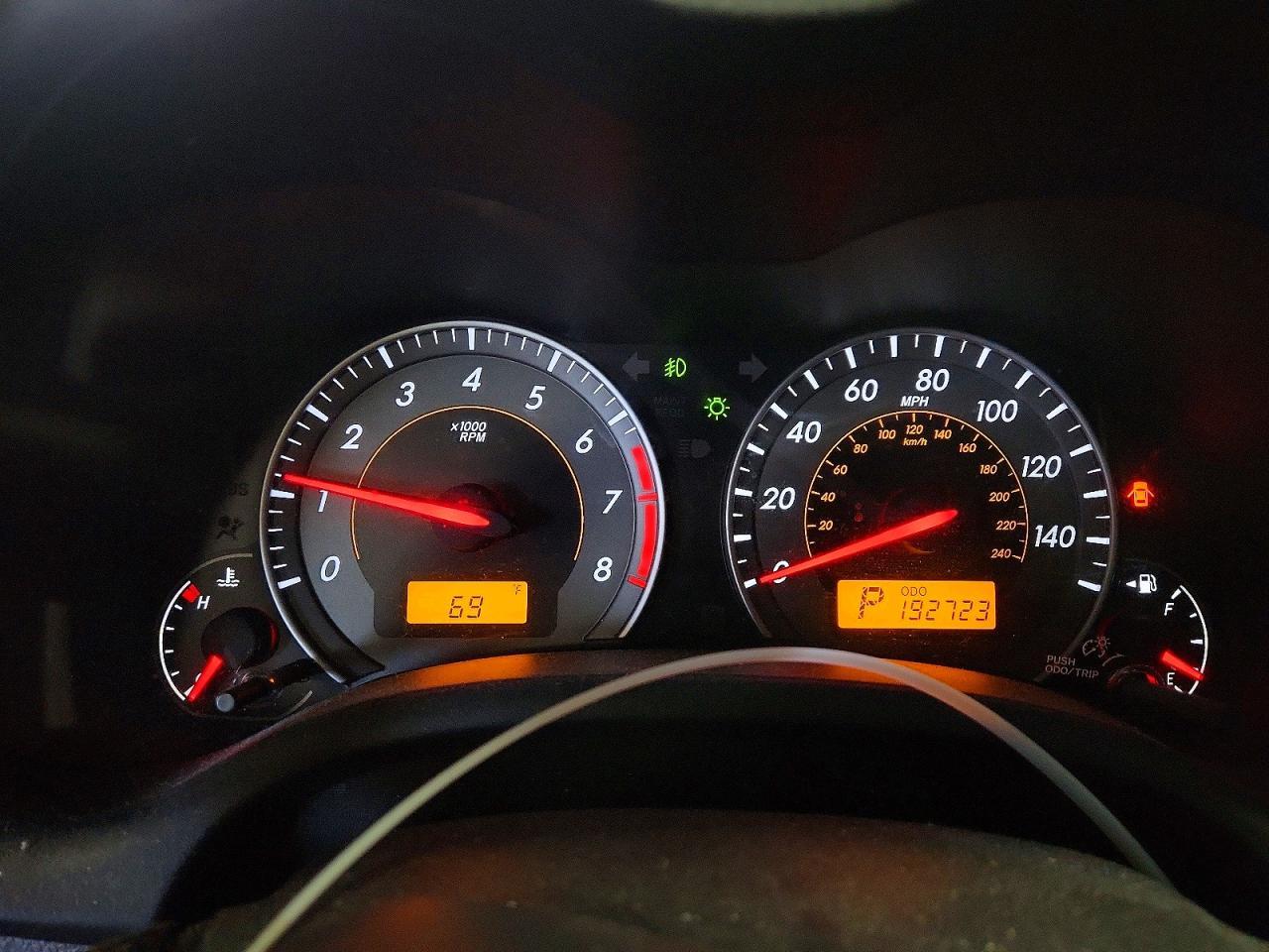 2010 TOYOTA COROLLA