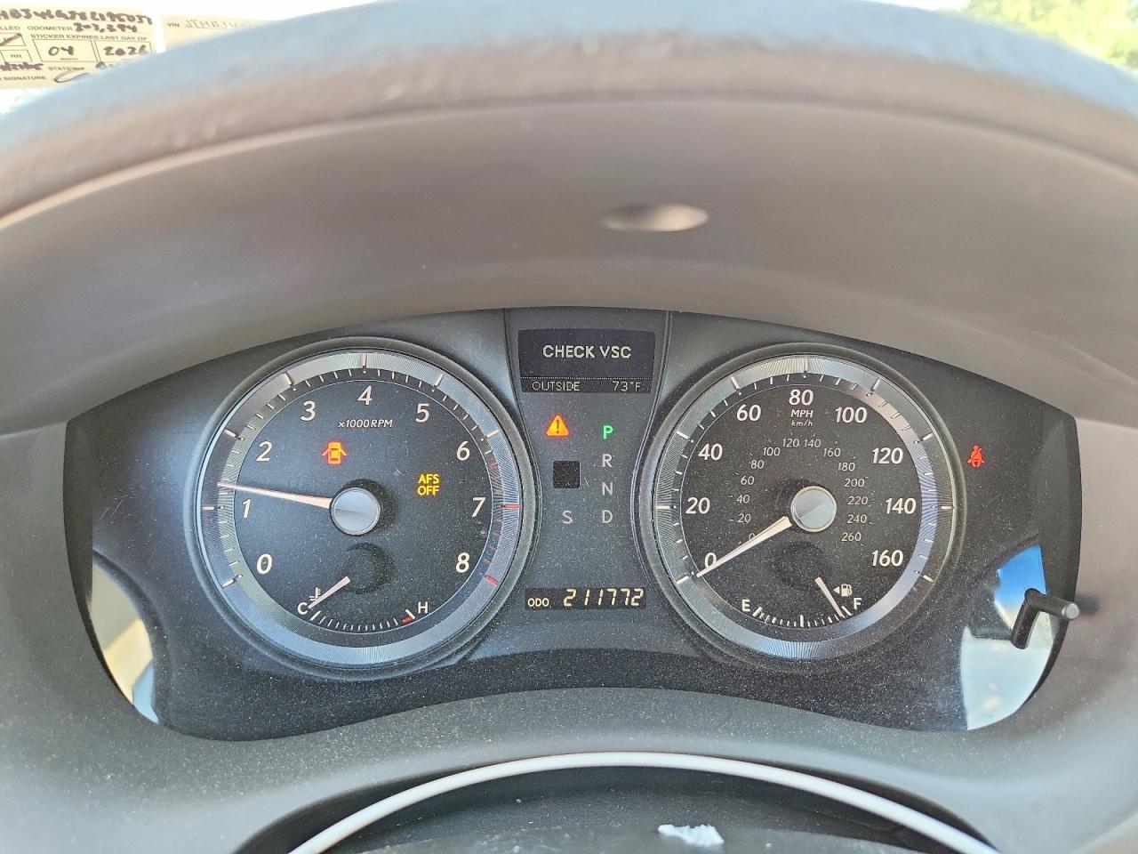 2008 LEXUS ES 350