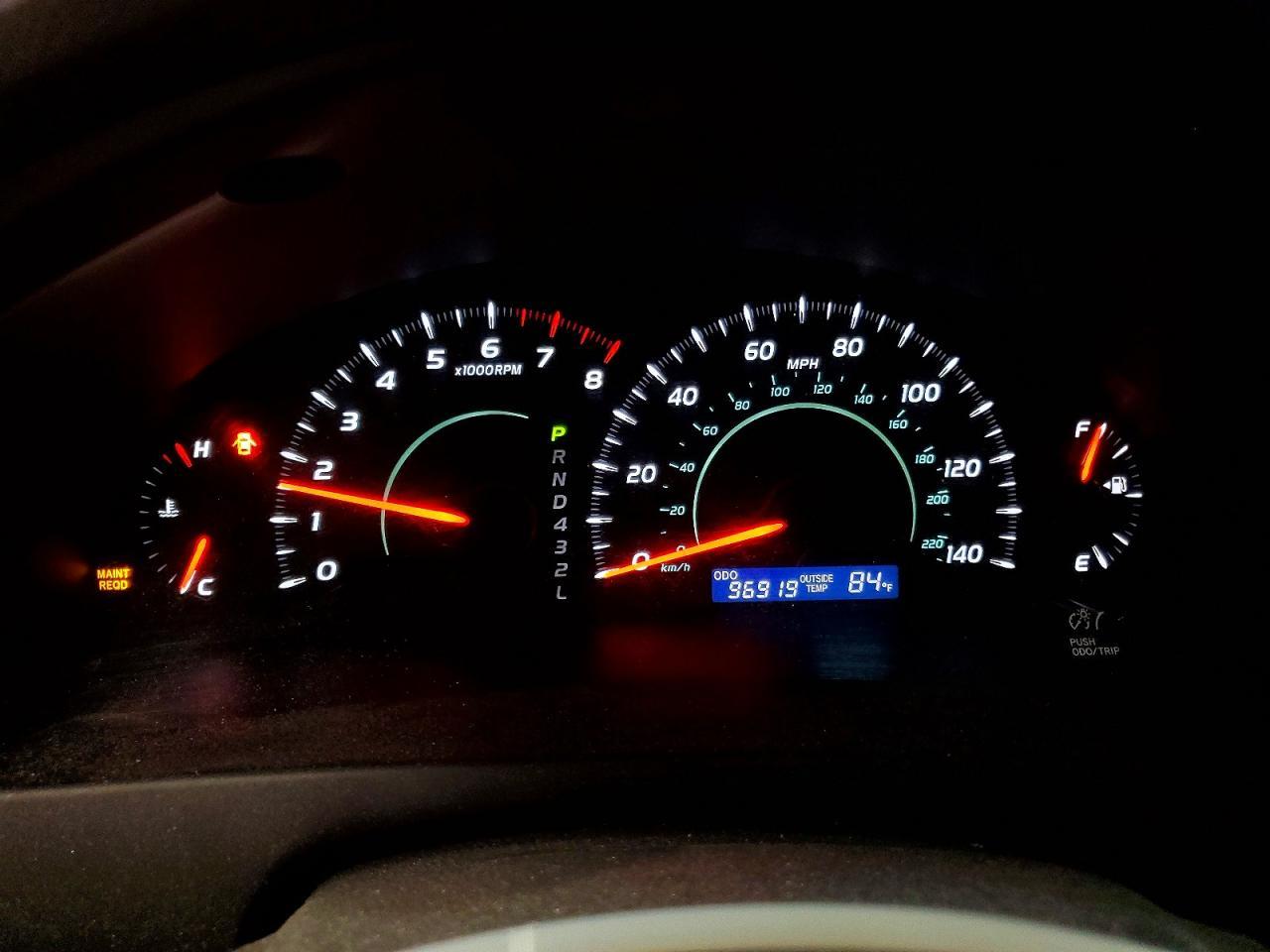 2009 TOYOTA CAMRY