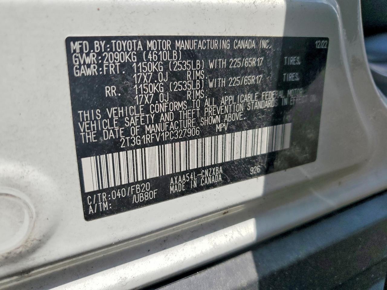 2023 TOYOTA RAV4