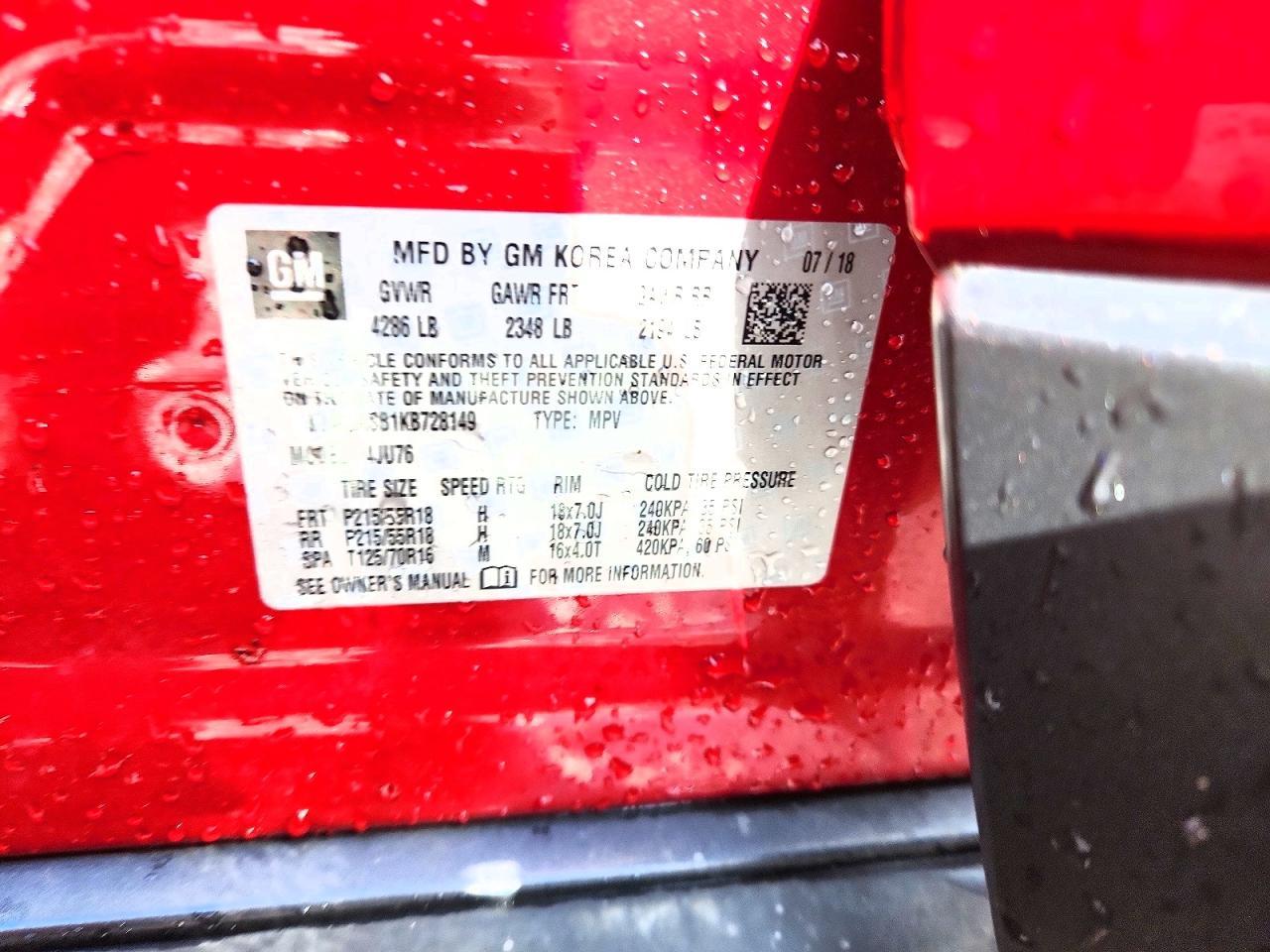 2019 BUICK ENCORE