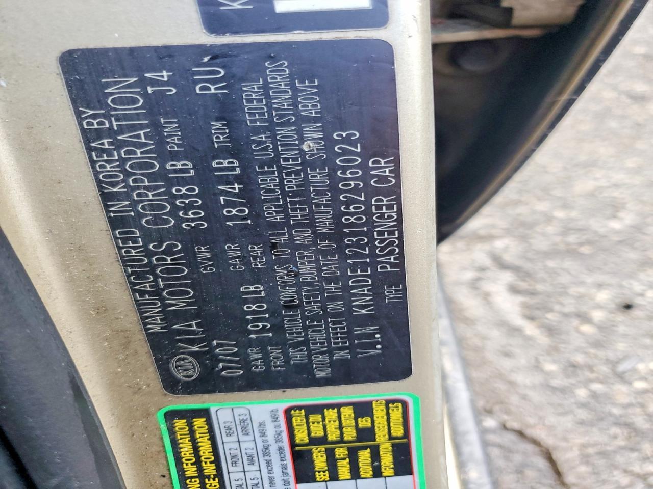 2008 KIA RIO