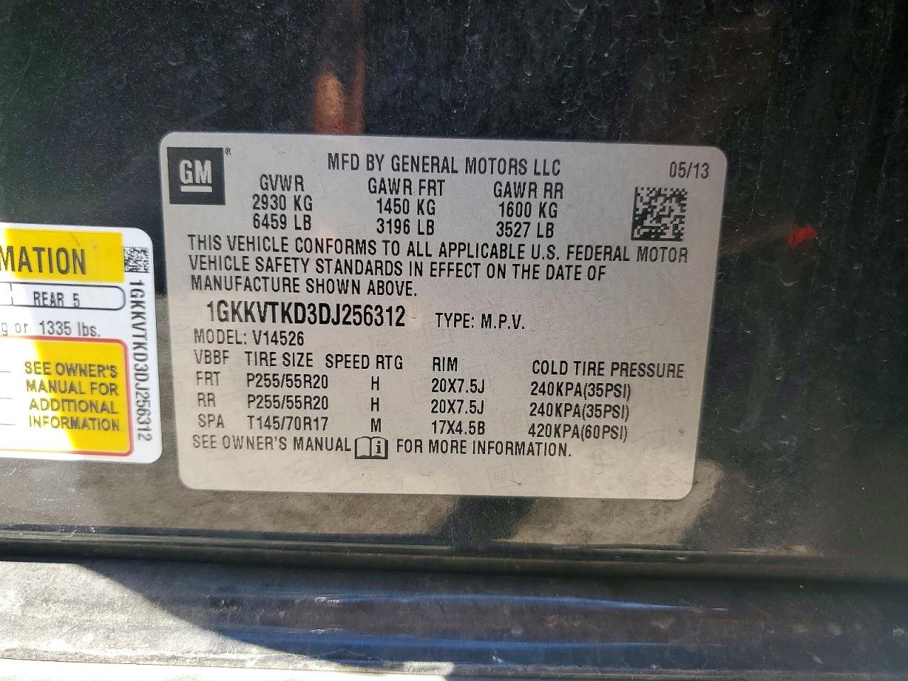 2013 GMC ACADIA