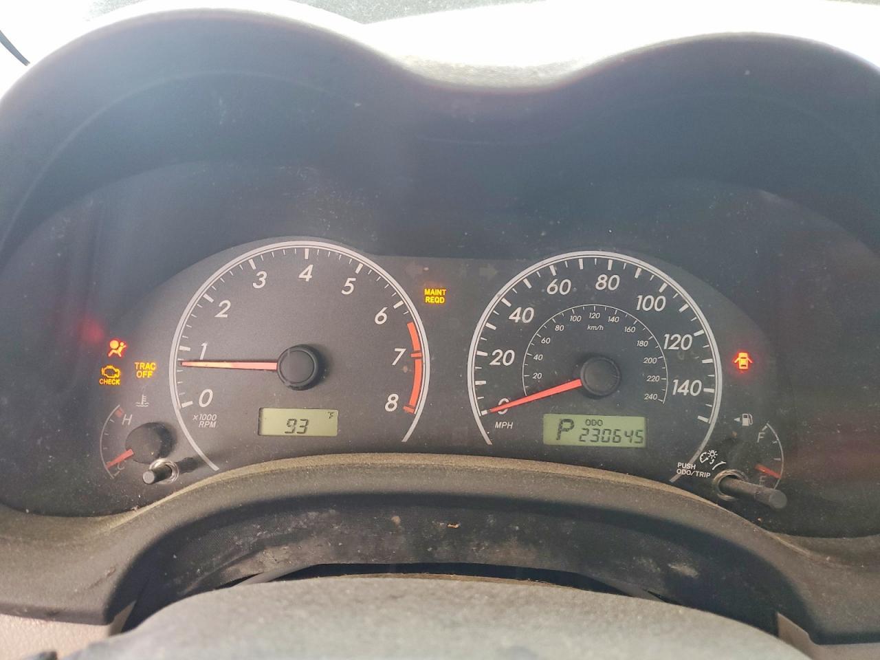 2013 TOYOTA COROLLA