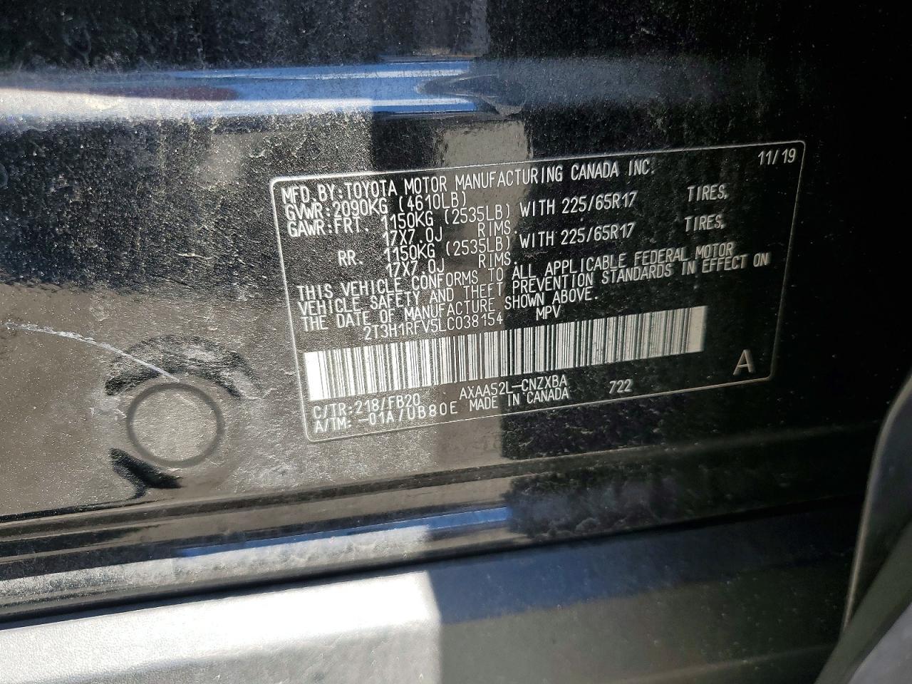 2020 TOYOTA RAV4