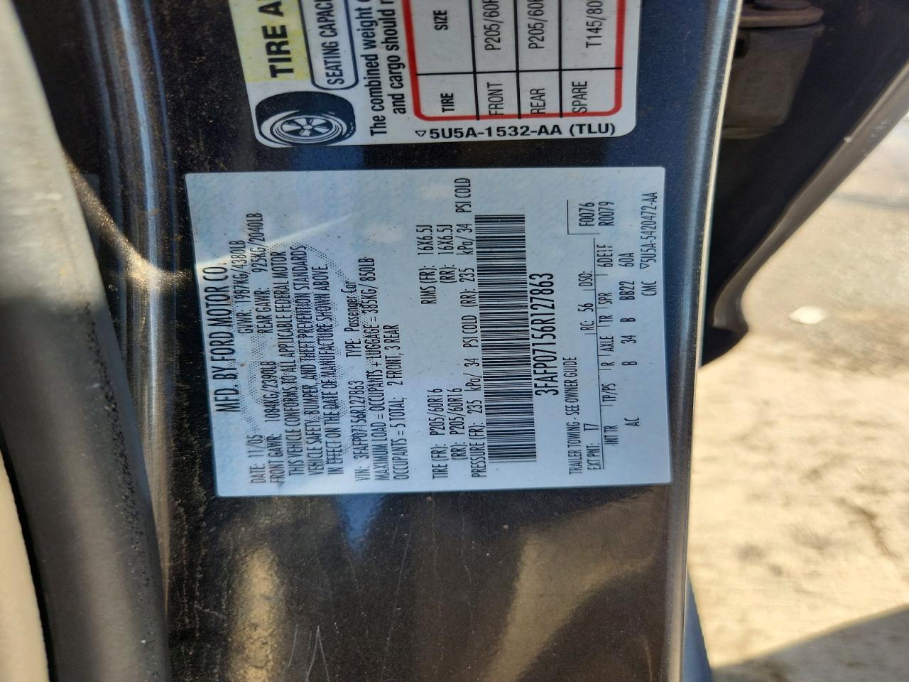 2006 FORD FUSION