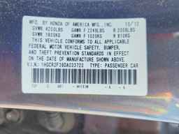 2013 HONDA ACCORD