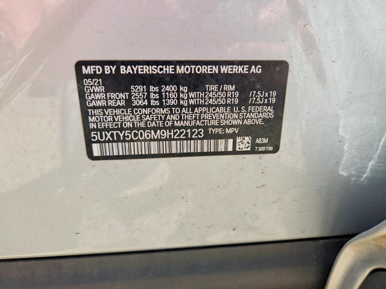2021 BMW X3