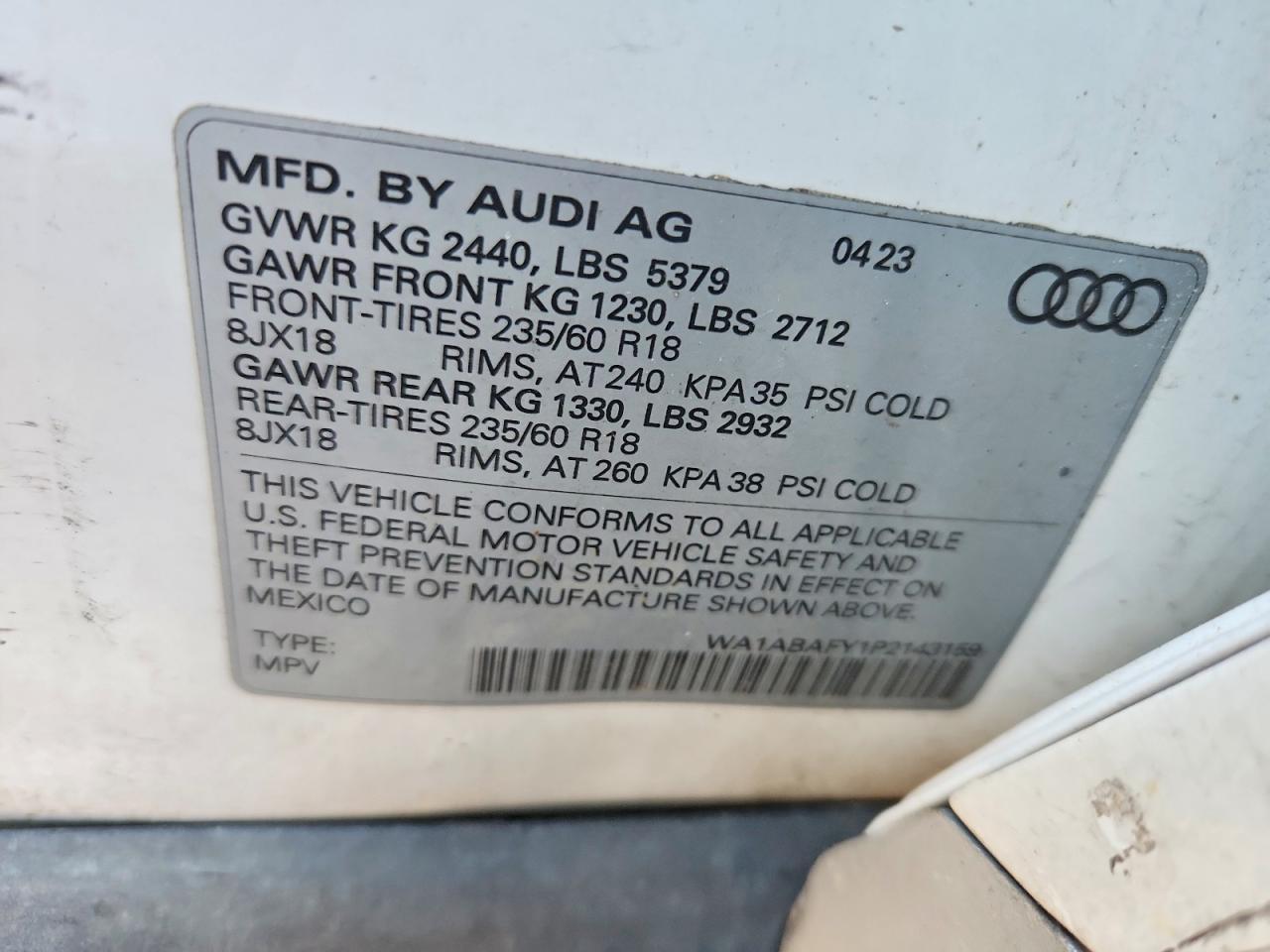 2023 AUDI Q5