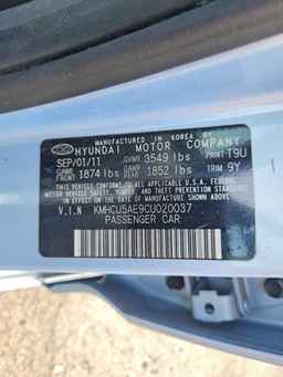 2012 HYUNDAI ACCENT